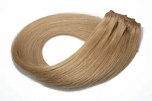 Remy Clip in Human Hair Extensions -15Inch 7pcs set