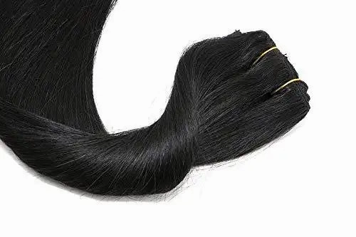 Remy Clip in Human Hair Extensions -15Inch 7pcs set