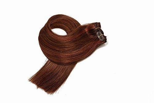 Remy Clip in Human Hair Extensions -15Inch 7pcs set