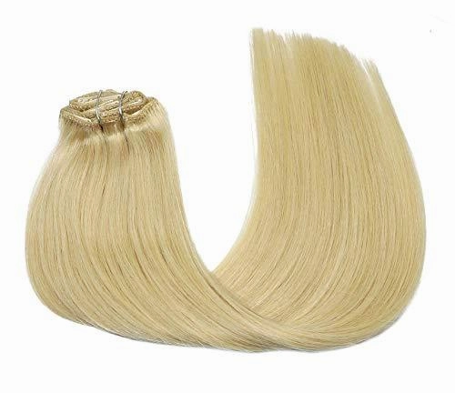 Remy Clip in Human Hair Extensions -15Inch 7pcs set