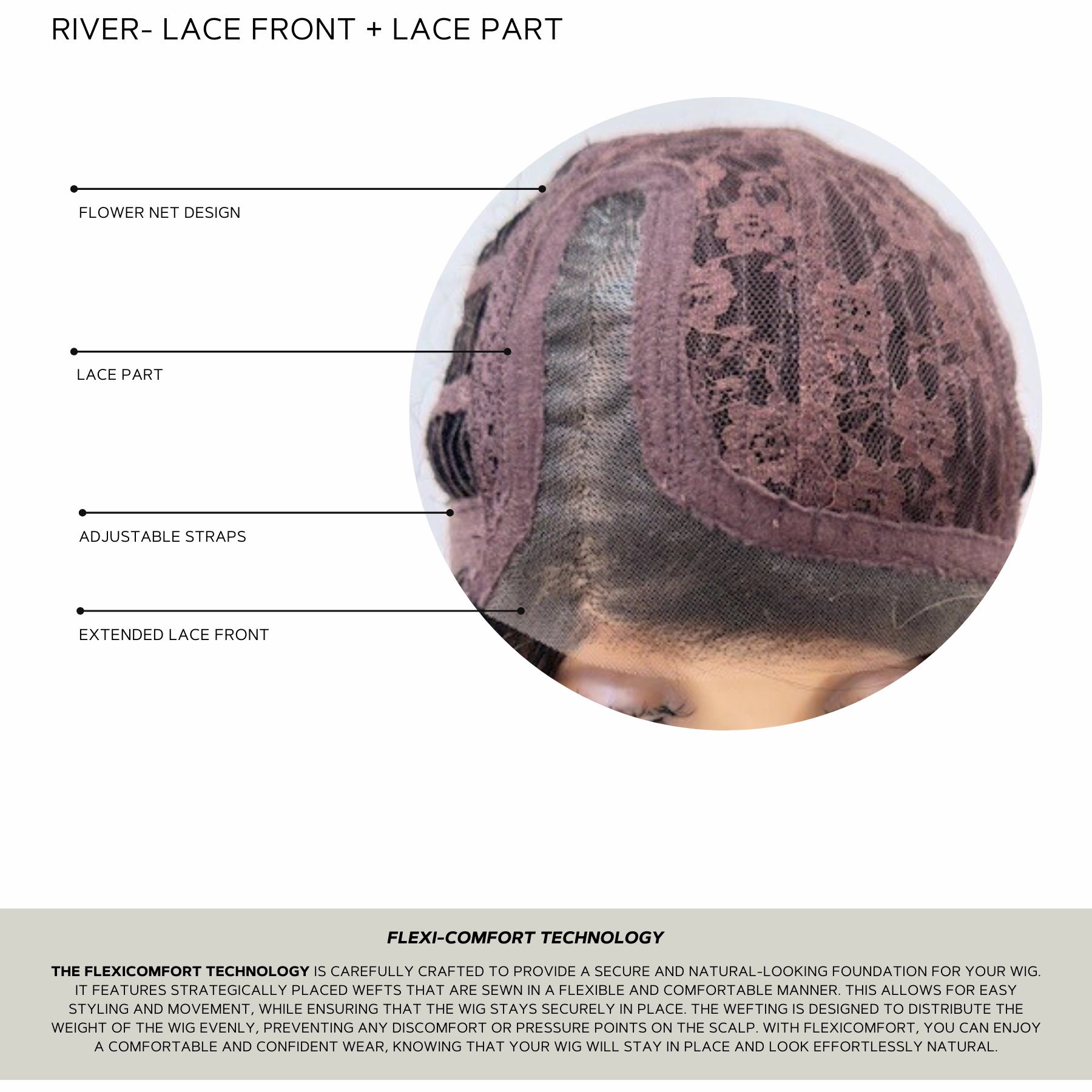 River Wig by Rene of Paris | Alexander Couture | Heat Friendly Synthetic