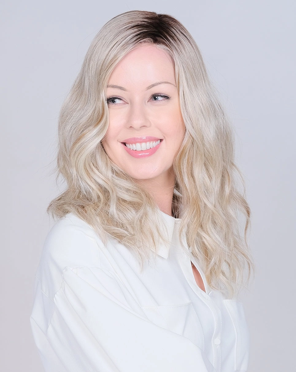 Rose Ella Hand Tied HT Wig by Belle Tress | Heat Friendly Synthetic Hair | Average Cap