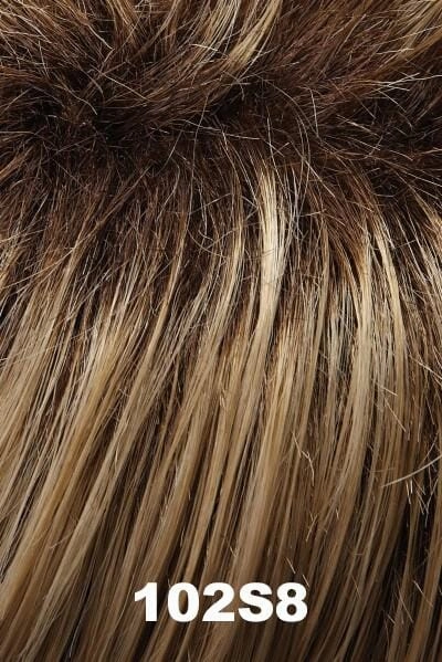 Sale - XBC - Jon Renau Wigs - Allure Mono (#5370) - Color: 102S8 (Shaded Creme)