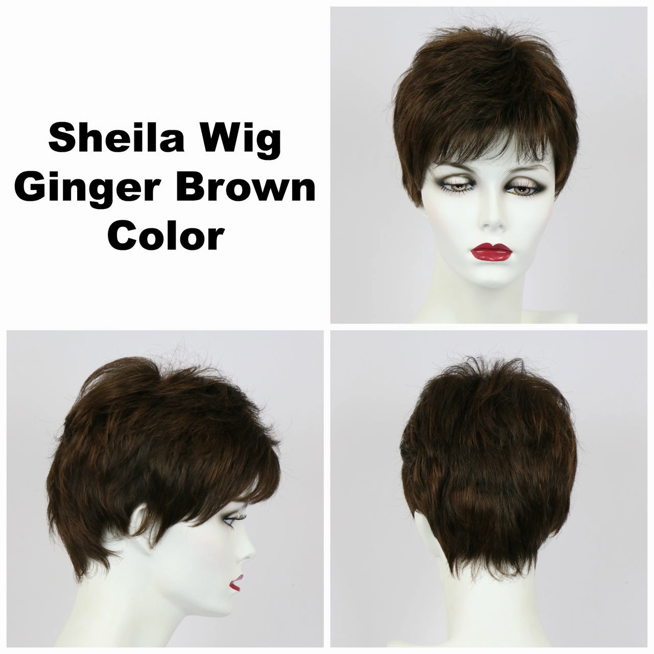 Sheila Petite Wig by Godiva Secret Wigs | Synthetic Hair | Petite Cap