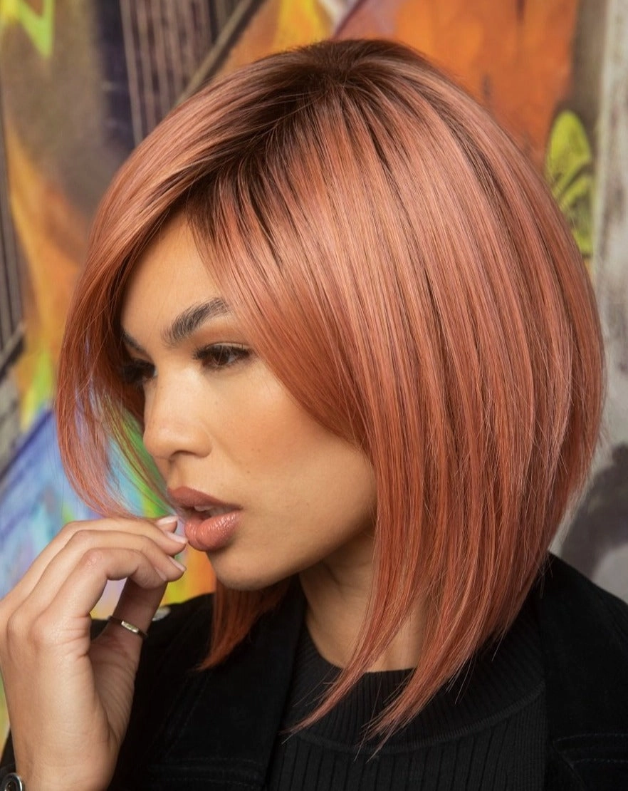 Silky Sleek Wig by Rene of Paris | Heat Friendly Synthetic Hair | Average Cap