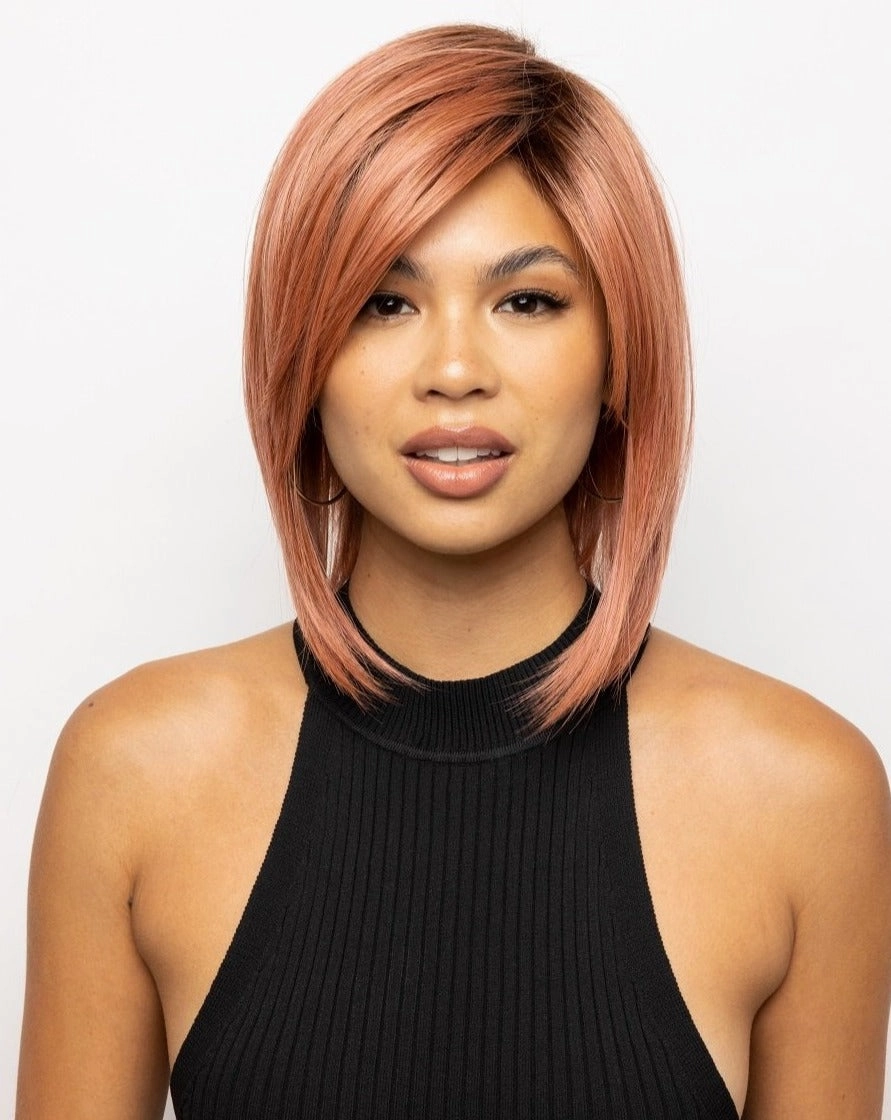 Silky Sleek Wig by Rene of Paris | Heat Friendly Synthetic Hair | Average Cap