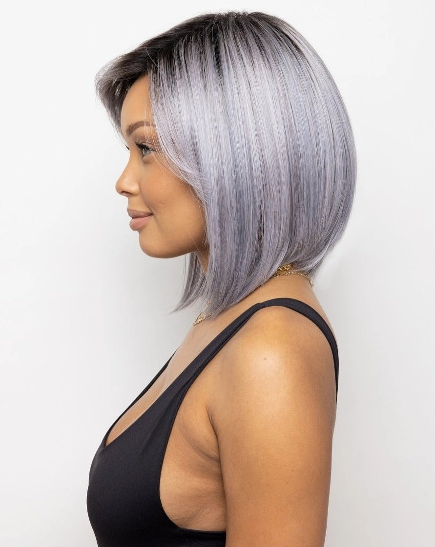 Silky Sleek Wig by Rene of Paris | Heat Friendly Synthetic Hair | Average Cap