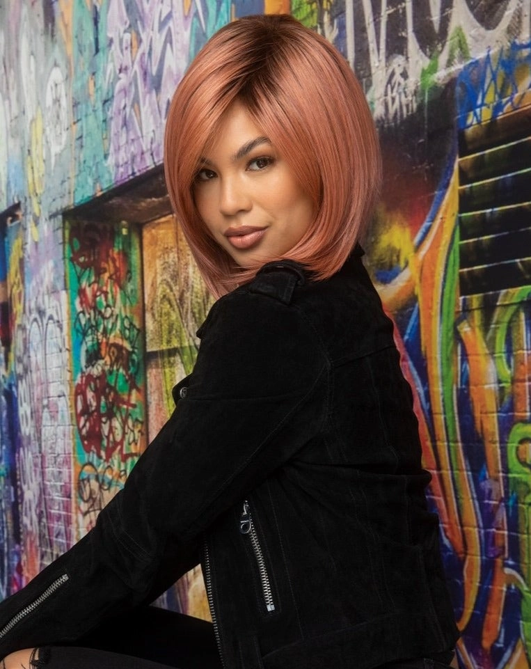 Silky Sleek Wig by Rene of Paris | Heat Friendly Synthetic Hair | Average Cap
