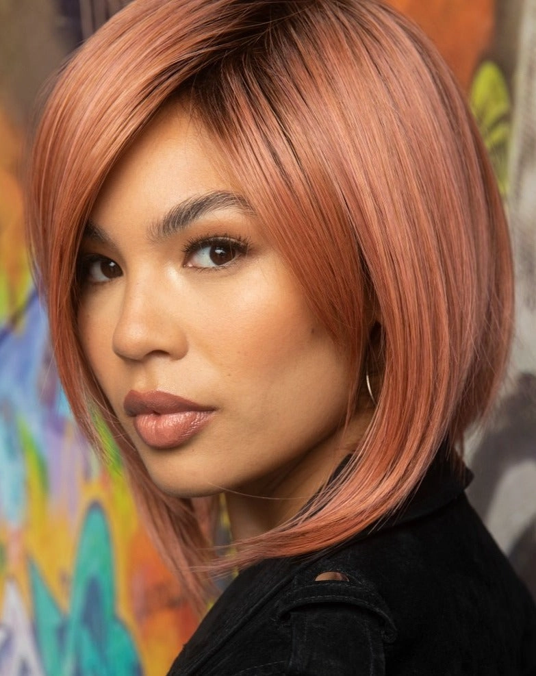 Silky Sleek Wig by Rene of Paris | Heat Friendly Synthetic Hair | Average Cap