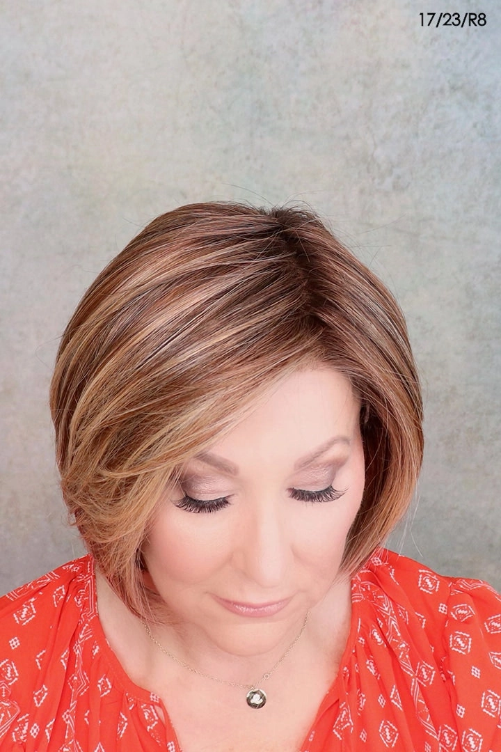 Smooth Cut Bob Wig by TressAllure | Heat Friendly Synthetic Hair | Average Cap