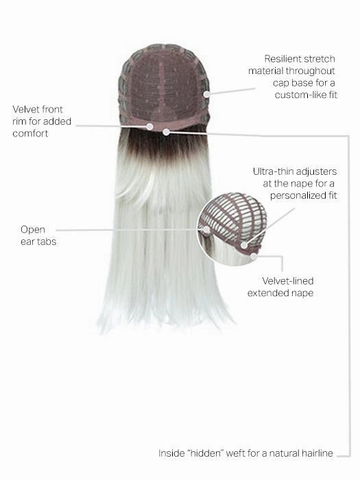 Sugared Pearl | HF Synthetic Wig (Basic Cap)