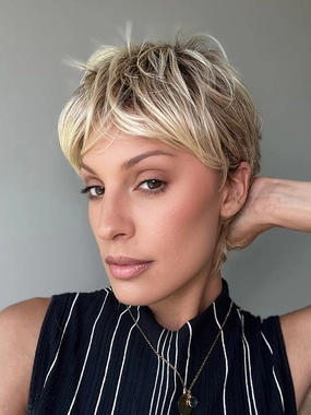 Swept Back Short Cut | Synthetic Wig (Basic)
