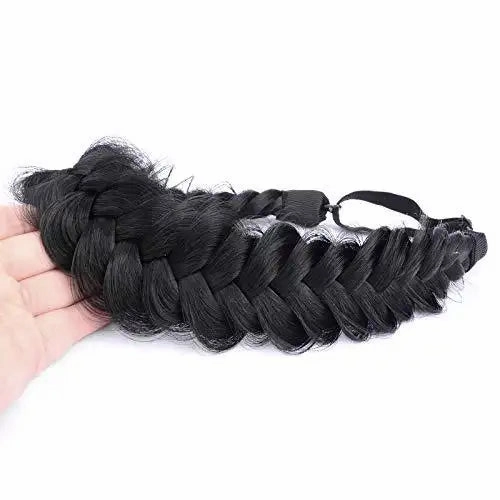 Synthetic Hair Braided Headband