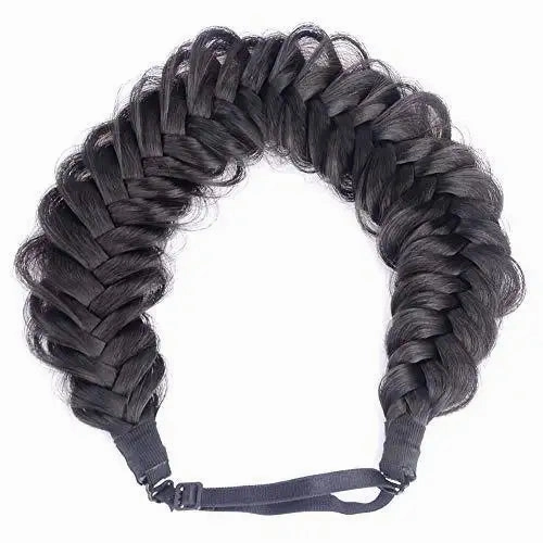 Synthetic Hair Braided Headband