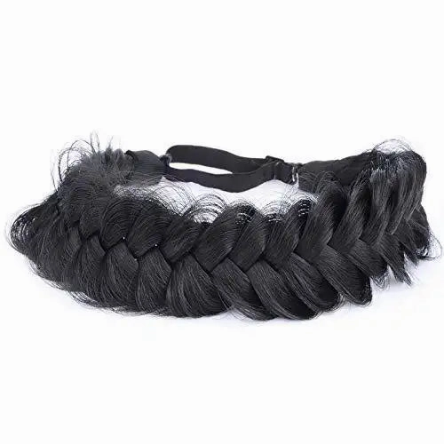 Synthetic Hair Braided Headband