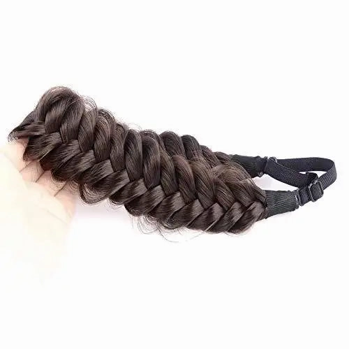 Synthetic Hair Braided Headband