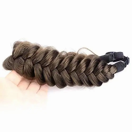 Synthetic Hair Braided Headband