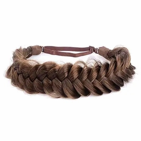 Synthetic Hair Braided Headband