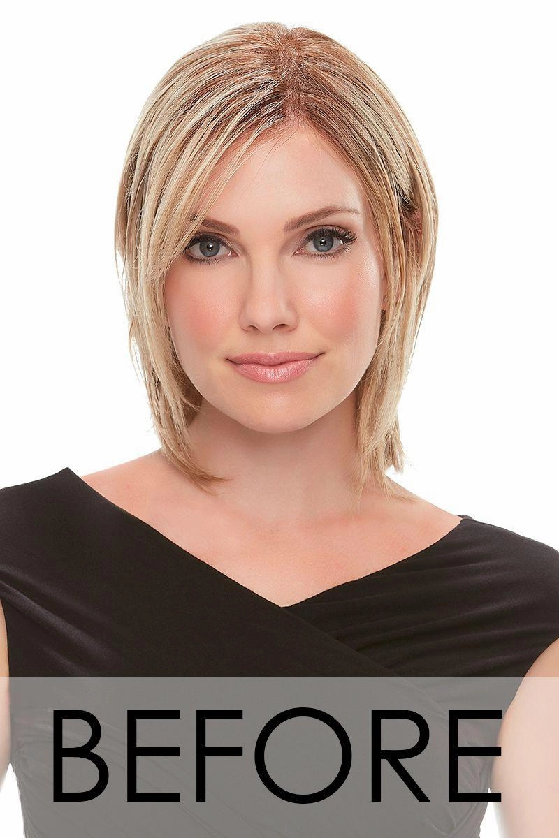Top Form 6-8" Human Hair Addition by Jon Renau | 100% Remy Human Hair Piece (Monofilament Base)