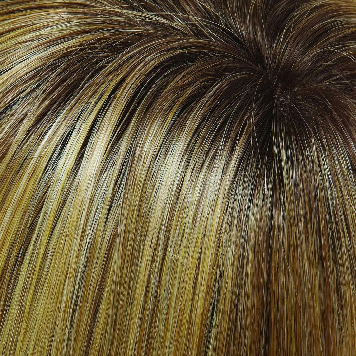 Top Style 18" Human Hair Addition (Renau Colors) by Jon Renau | 100% Remy Human Hair Piece (Monofilament Base)