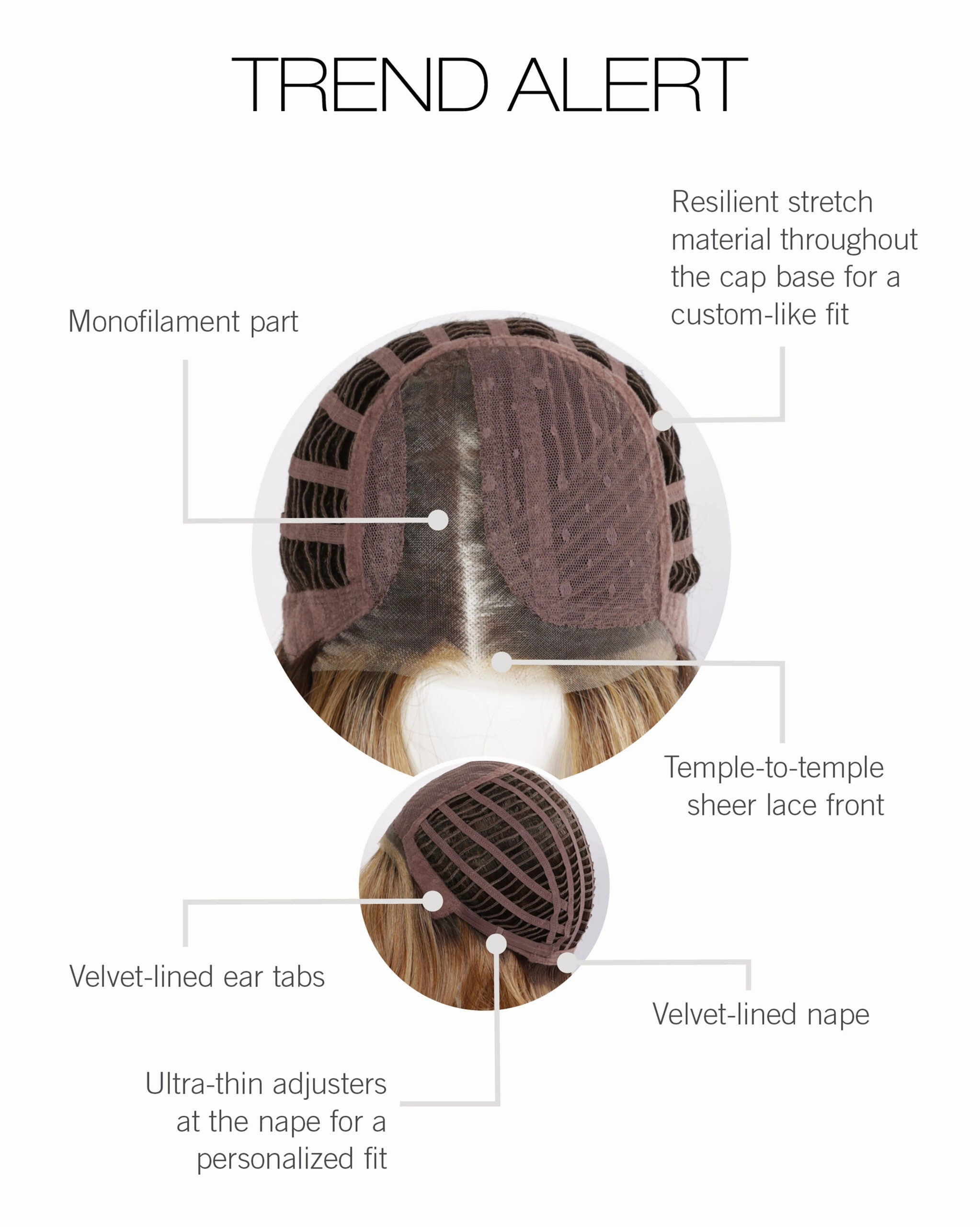 Trend Alert Wig By Gabor | Lace Front Monofilament