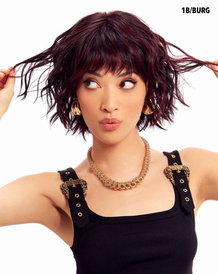 Trend Wig by TressAllure | Heat Friendly Synthetic Hair | Average Cap