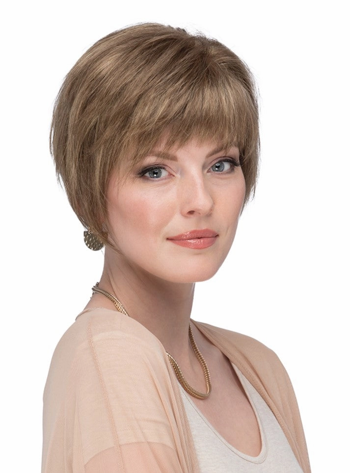 Vivid French 6" Topper by Estetica | Radiant Pieces | Remi Human Hair