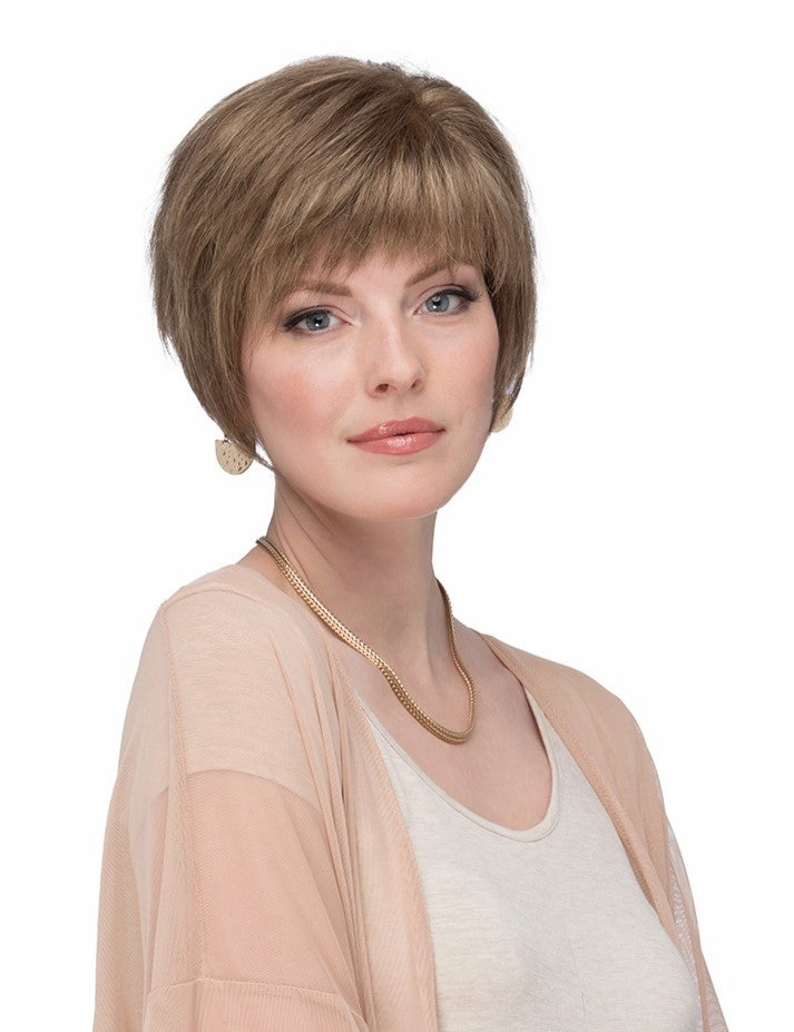 Vivid French 6" Topper by Estetica | Radiant Pieces | Remi Human Hair