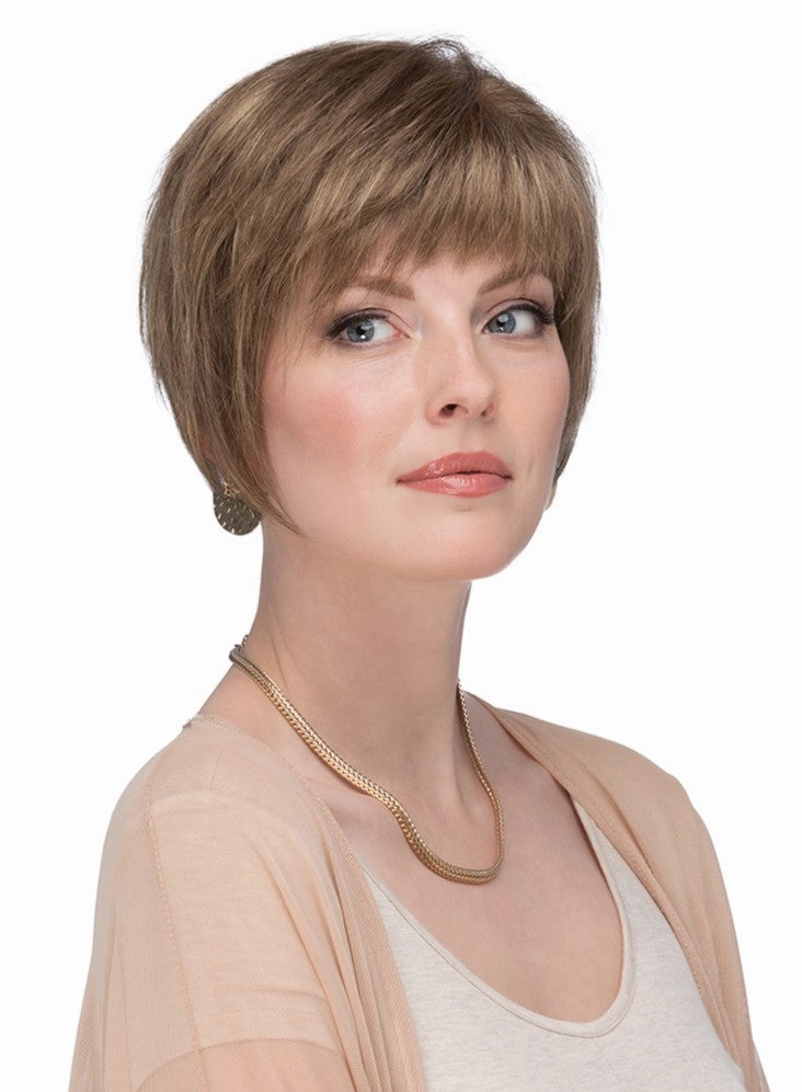 Vivid French 6" Topper by Estetica | Radiant Pieces | Remi Human Hair