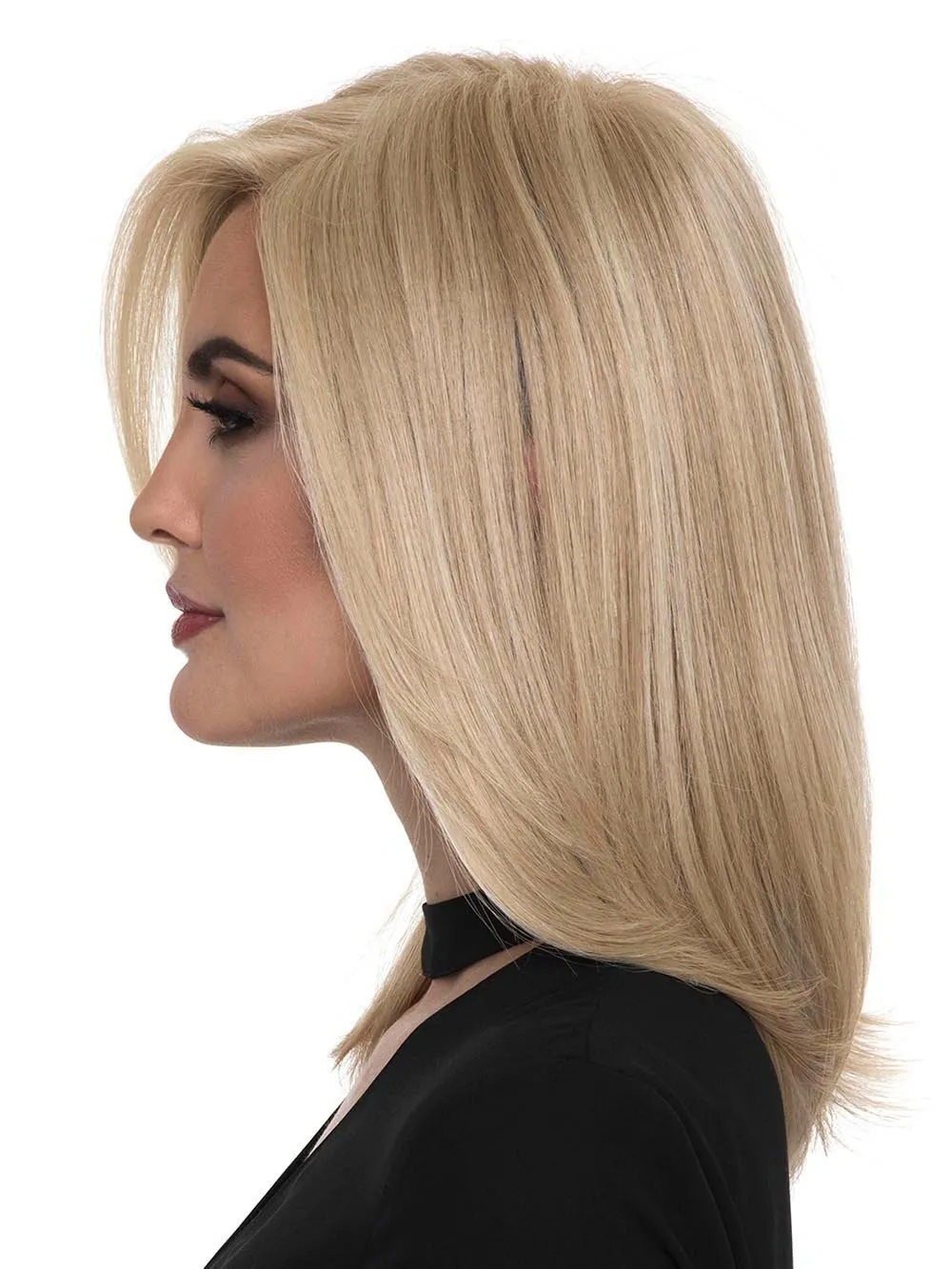 Zoey | Human Hair/ Synthetic Blend Wig (Mono Top)